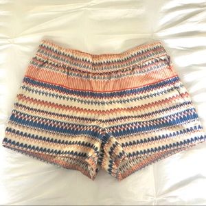 J.Crew patterned shorts with elastic waist